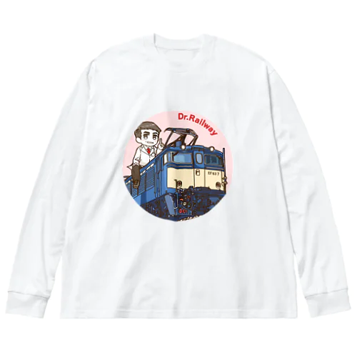 鉄道博士 EF63 Big Long Sleeve T-Shirt