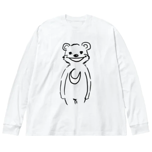 ハニカミーズベアー Big Long Sleeve T-Shirt