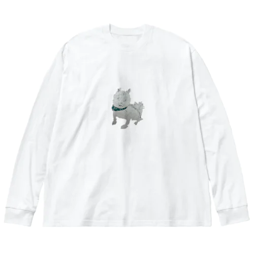 渋犬 ビッグシルエットロングスリーブTシャツ