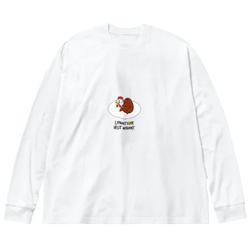 [LunaticRestaurant]デュラハンチキン ビッグシルエットロングスリーブTシャツ