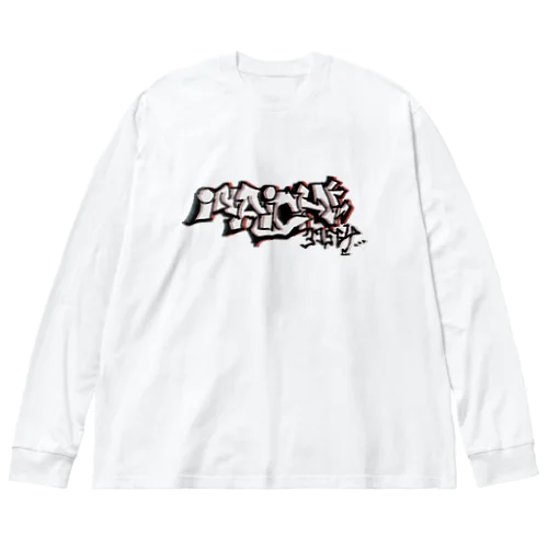 In Fight logo big silhouette LongT-shirt ビッグシルエットロングスリーブTシャツ