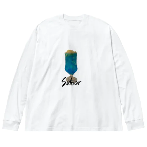 あなたのクリームソーダ 青 Big Long Sleeve T-Shirt