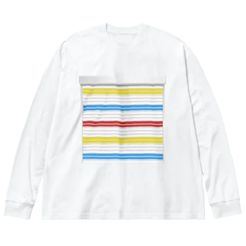 よく見る韓国のシャッター（四角い店） Big Long Sleeve T-Shirt