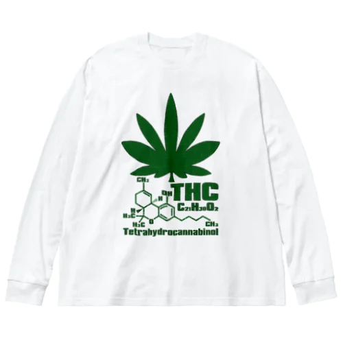 THC ビッグシルエットロングスリーブTシャツ