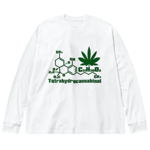 THC ビッグシルエットロングスリーブTシャツ