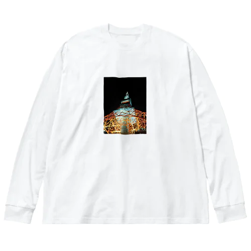 Tokyo-tower Big Long Sleeve T-Shirt