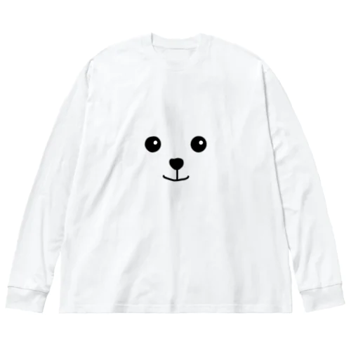 うるうるわんこ ビッグシルエットロングスリーブTシャツ