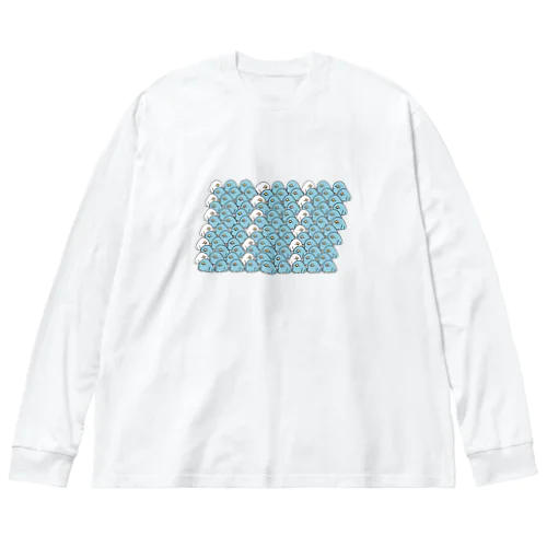 電線でぐちぐち言うTORI ビッグシルエットロングスリーブTシャツ