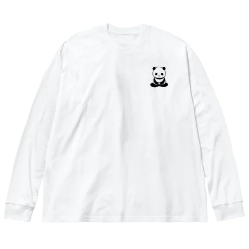 ざパンダ ビッグシルエットロングスリーブTシャツ