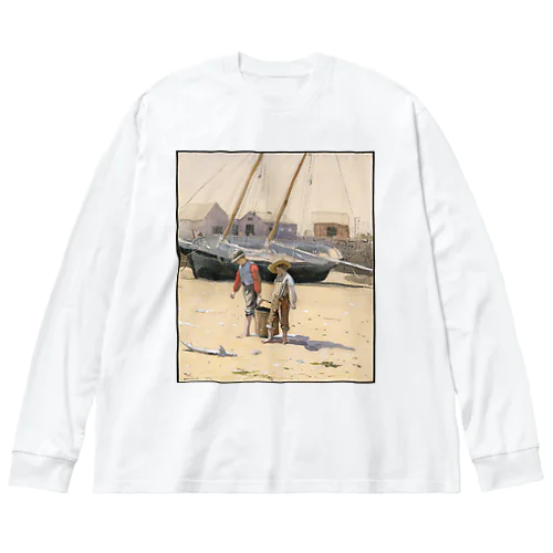 絵画　アサリのバスケット Big Long Sleeve T-Shirt