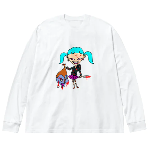 キル子 ビッグシルエットロングスリーブTシャツ