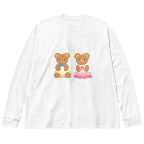 アジル君とキララちゃん Big Long Sleeve T-Shirt