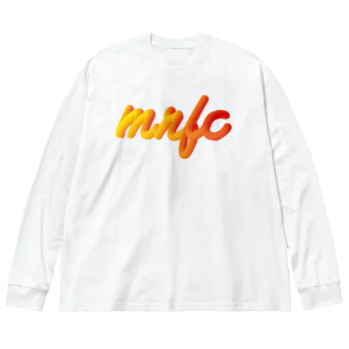 MRFC POP TUBE LOGO ビッグシルエットロングスリーブTシャツ