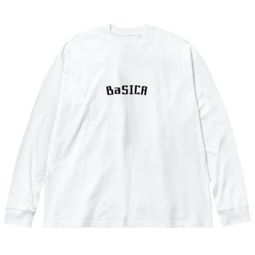 ベイシカT ビッグシルエットロングスリーブTシャツ