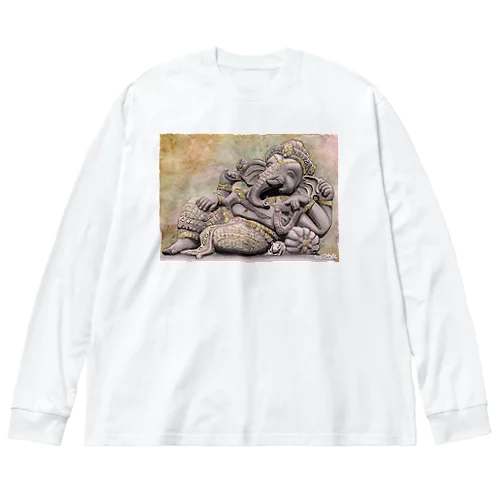 ガネーシャ09 Big Long Sleeve T-Shirt