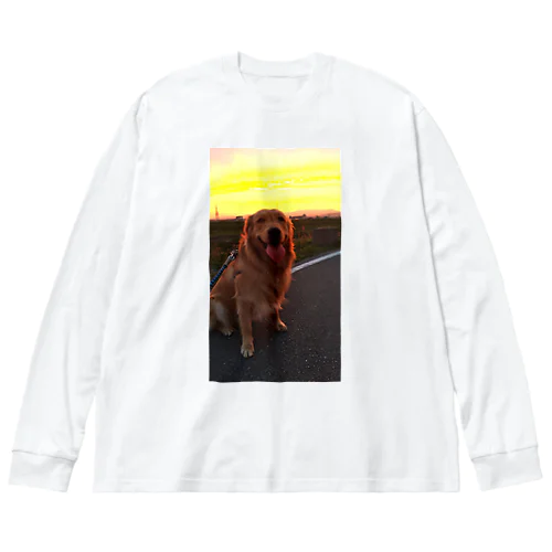 ゴル：ケン：夕焼け Big Long Sleeve T-Shirt