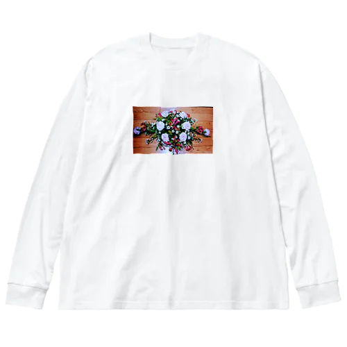 ソフィフラワー ビッグシルエットロングスリーブTシャツ