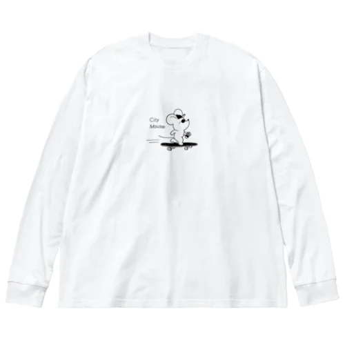 してぃーまうす ビッグシルエットロングスリーブTシャツ