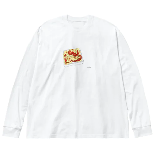 トマトチーズトースト Big Long Sleeve T-Shirt