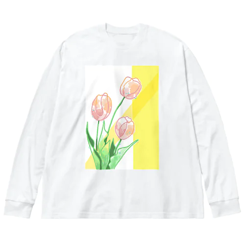 やさしいチューリップ Big Long Sleeve T-Shirt