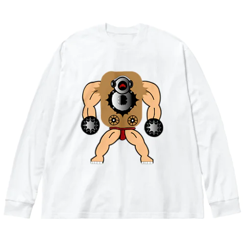 筋肉スピーカー Big Long Sleeve T-Shirt