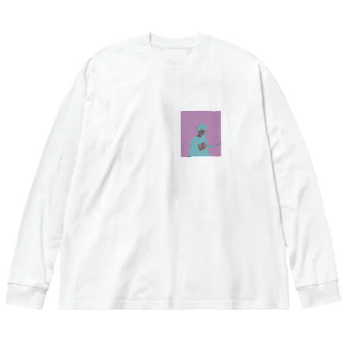 エモ ビッグシルエットロングスリーブTシャツ