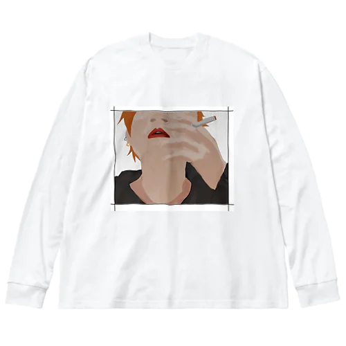 カッコつけたい Big Long Sleeve T-Shirt