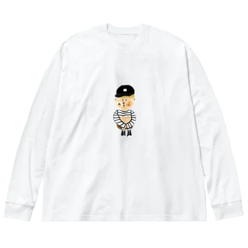 おてんば男子杉田君 ビッグシルエットロングスリーブTシャツ