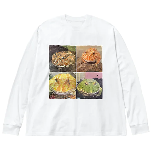 ウパ好奇心 Big Long Sleeve T-Shirt