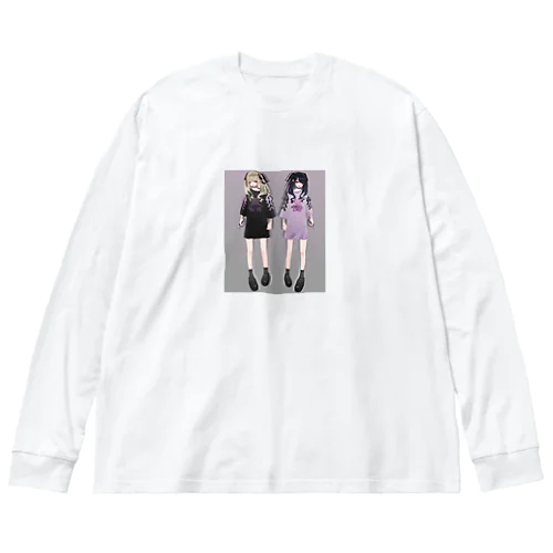 メンヘラツインズ Big Long Sleeve T-Shirt