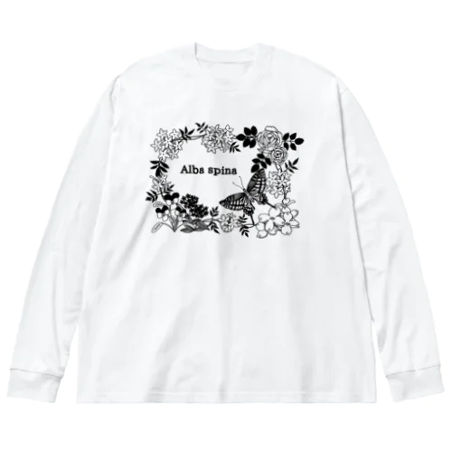 ボタニカル-バタフライ Big Long Sleeve T-Shirt