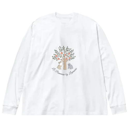 リンゴの木とうさぎさん Big Long Sleeve T-Shirt