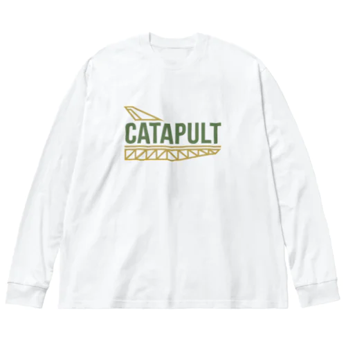 カタパルト CATAPULT ロゴ ビッグシルエットロングスリーブTシャツ