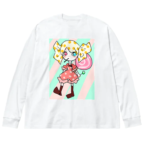 キャンディガール ビッグシルエットロングスリーブTシャツ