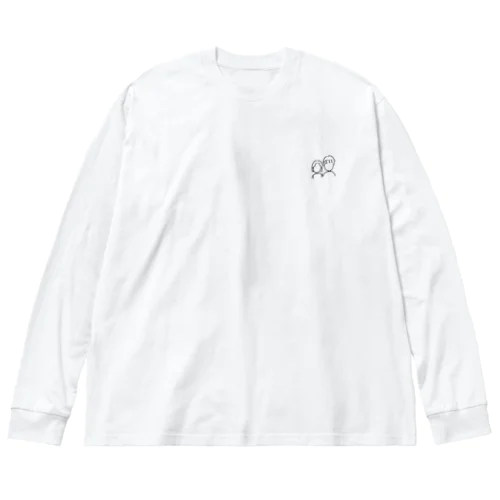 ふたり ビッグシルエットロングスリーブTシャツ