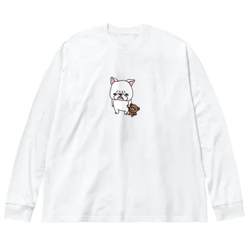 ふてくされ。 ビッグシルエットロングスリーブTシャツ