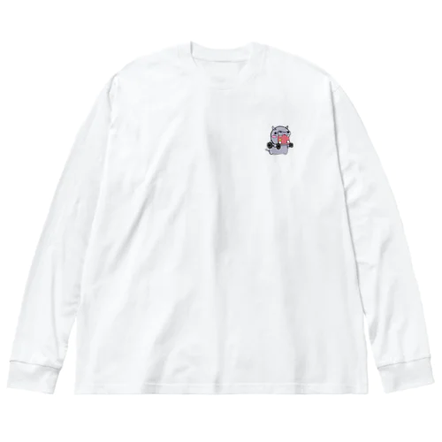 世界一のかばさん Big Long Sleeve T-Shirt