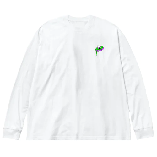 【psychodoughnuts】ロゴマーク Big Long Sleeve T-Shirt