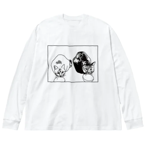 GOMOKUHARUSAME T-Shirt Big Long Sleeve T-Shirt