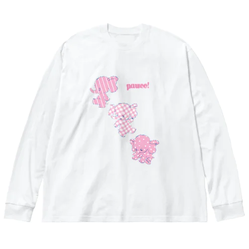 レトロぞう Big Long Sleeve T-Shirt