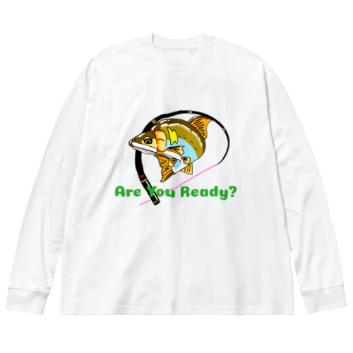 鮎(Are You) Ready? Big Long Sleeve T-Shirt