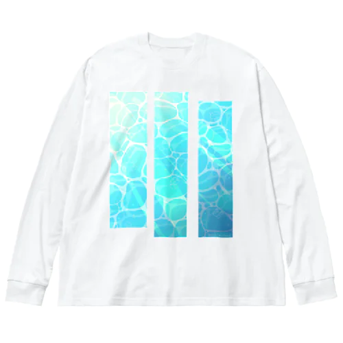 海中遊泳 Big Long Sleeve T-Shirt