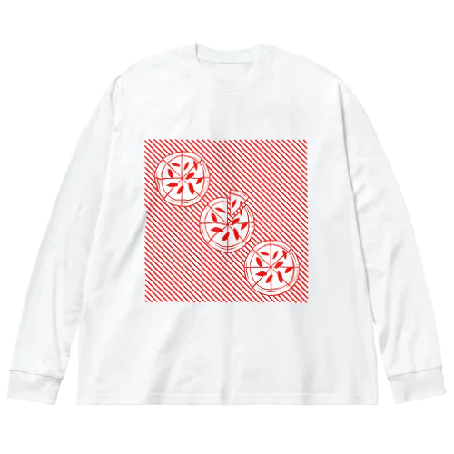 ピッツァヤ ビッグシルエットロングスリーブTシャツ