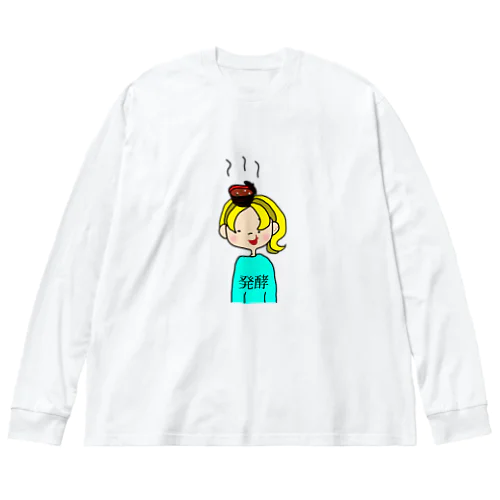 味噌汁は母の味 Big Long Sleeve T-Shirt