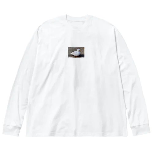 アヒル ビッグシルエットロングスリーブTシャツ