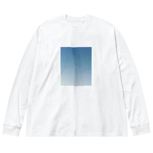 鳥たち Big Long Sleeve T-Shirt