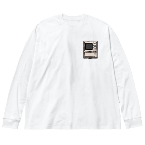 お風呂テレビ Big Long Sleeve T-Shirt