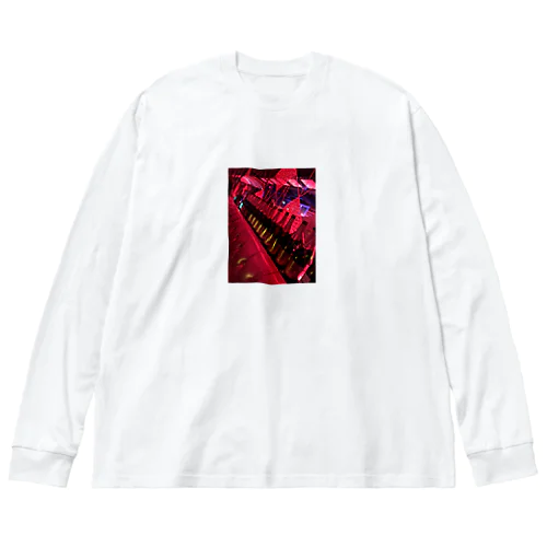 pp ビッグシルエットロングスリーブTシャツ