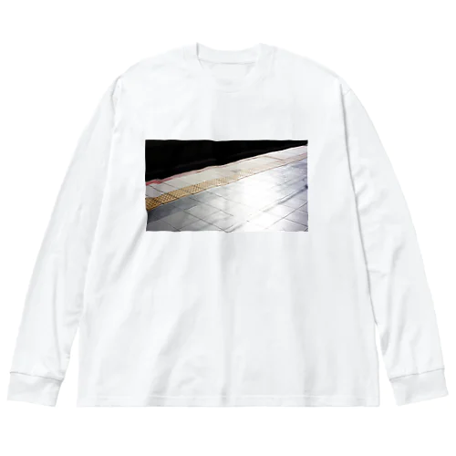 イエローライン？ Big Long Sleeve T-Shirt