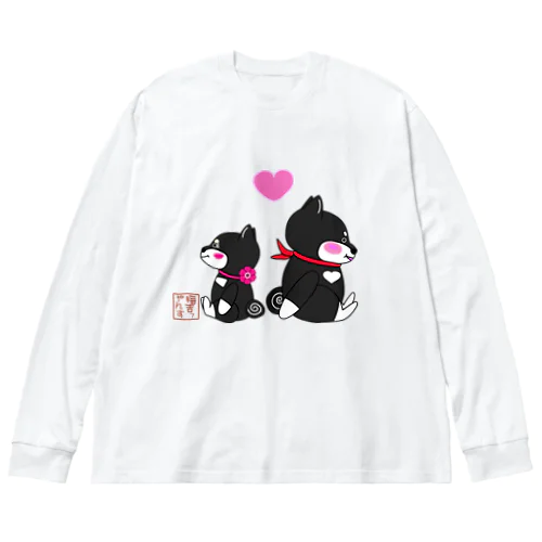 おててをつなぎたい季節に❤ ビッグシルエットロングスリーブTシャツ